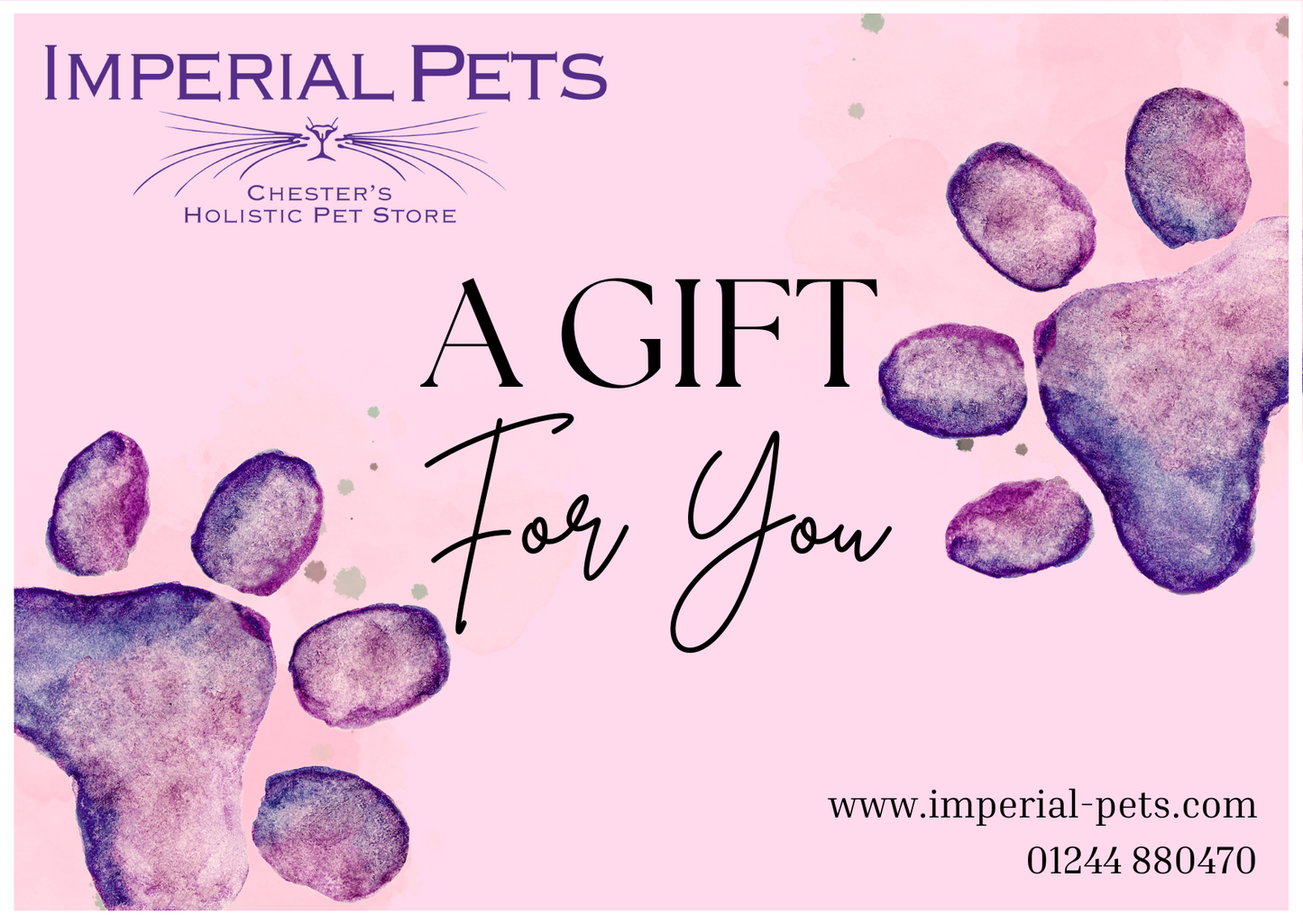 Imperial Pets Gift Vouchers