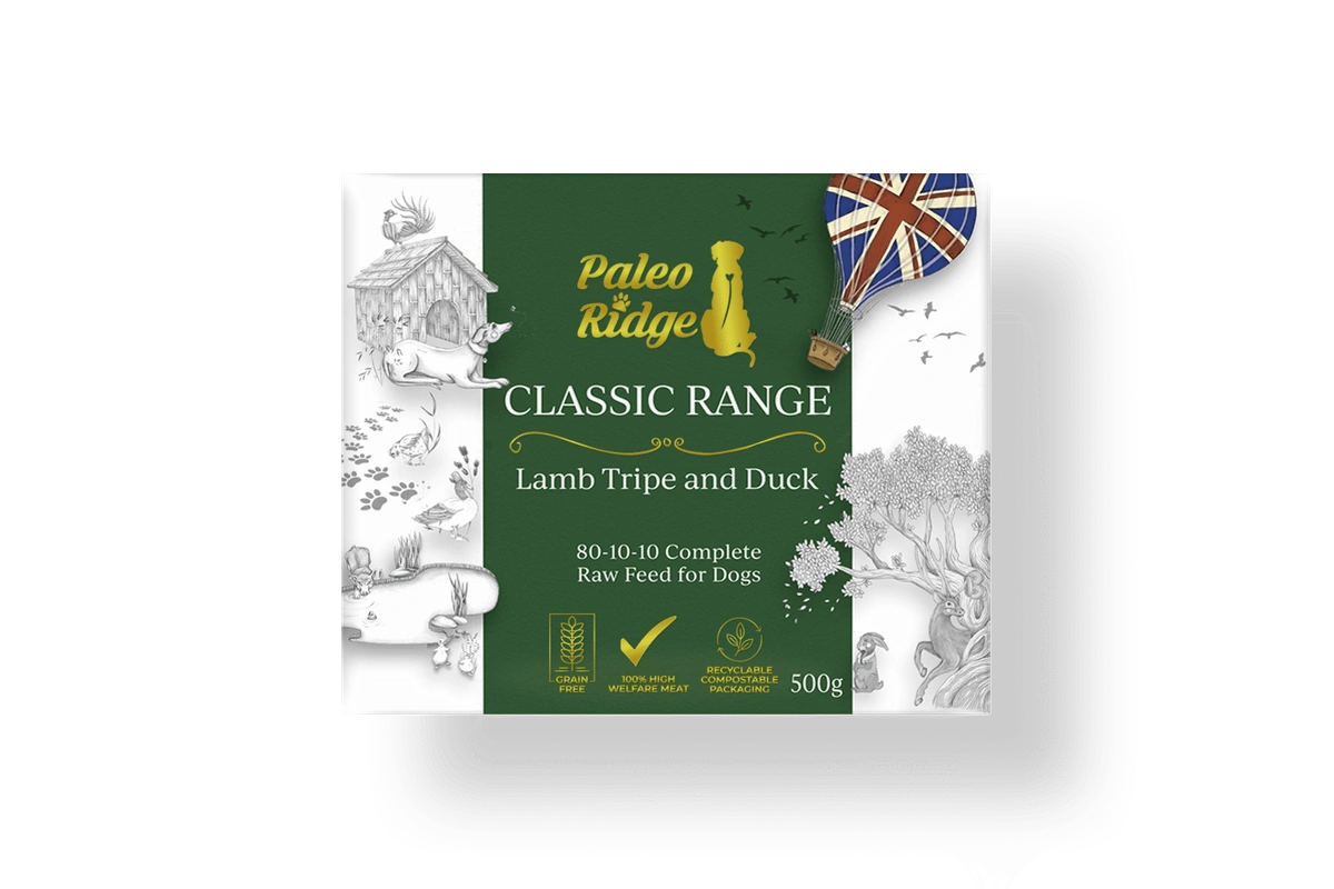 Paleo Ridge Lamb Tripe & Duck 500g