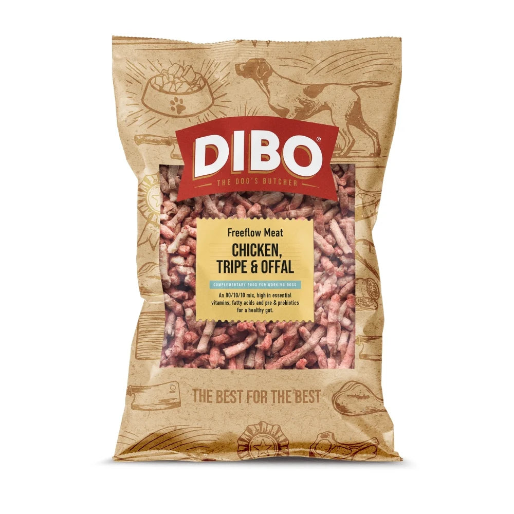 DIBO Freeflow Chicken Tripe & Offal 1kg