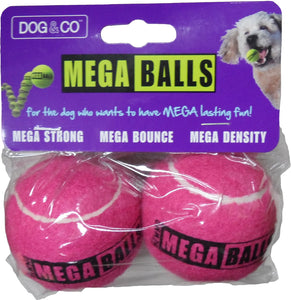 Hem & Boo Mega Balls 2.5" Pink X2