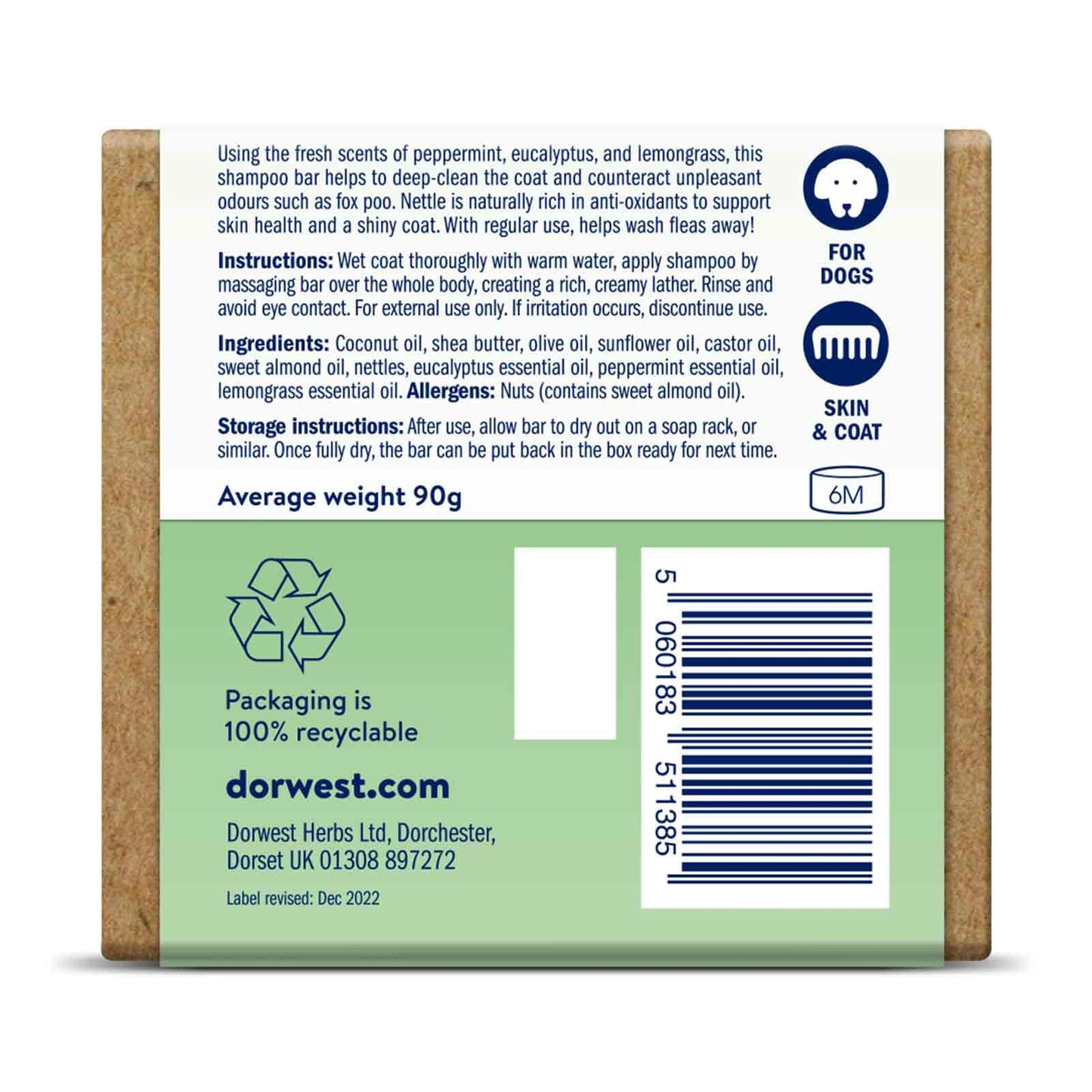 Dorwest Fox & Flea Shampoo Bar