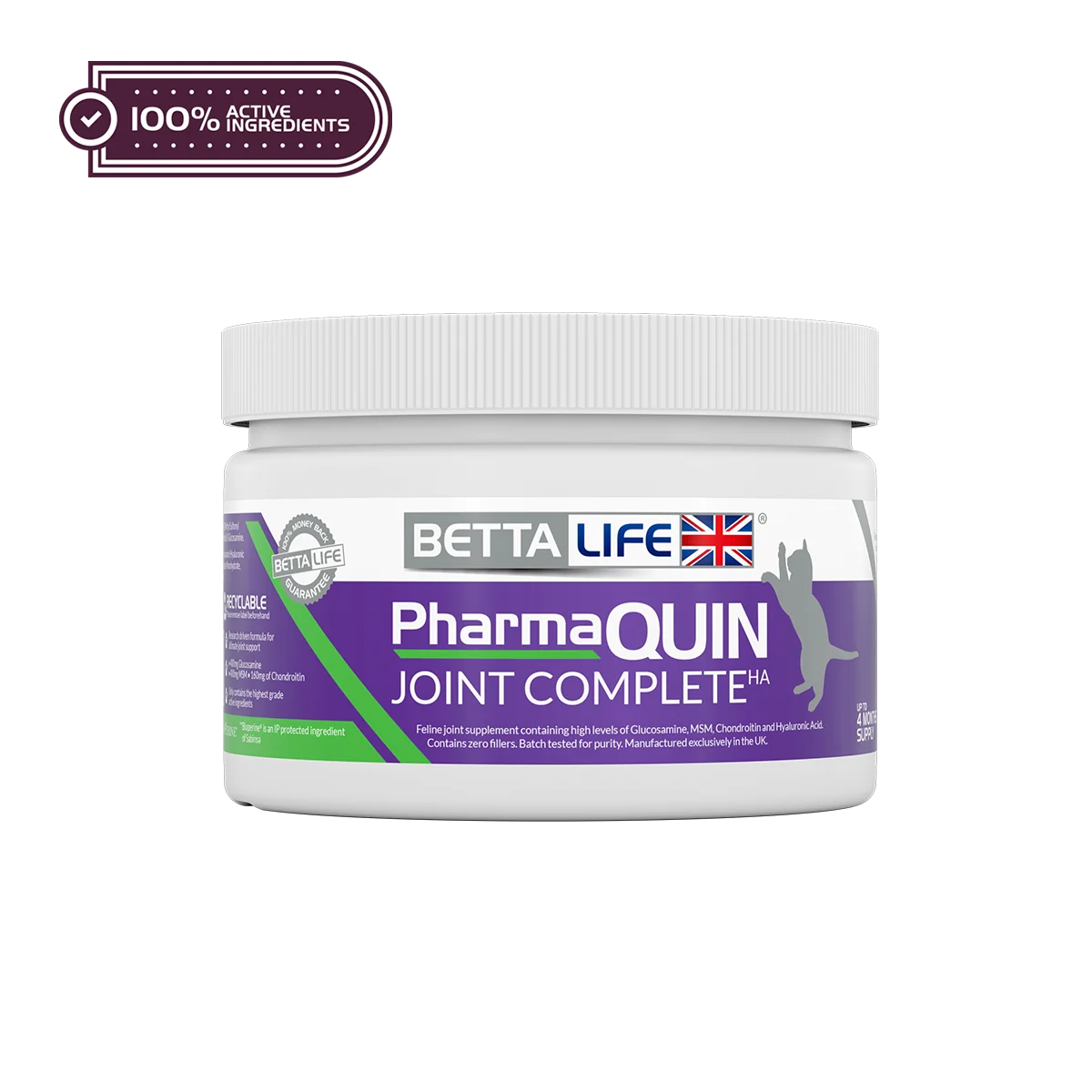 BettaLife PharmaQuin Feline 120g