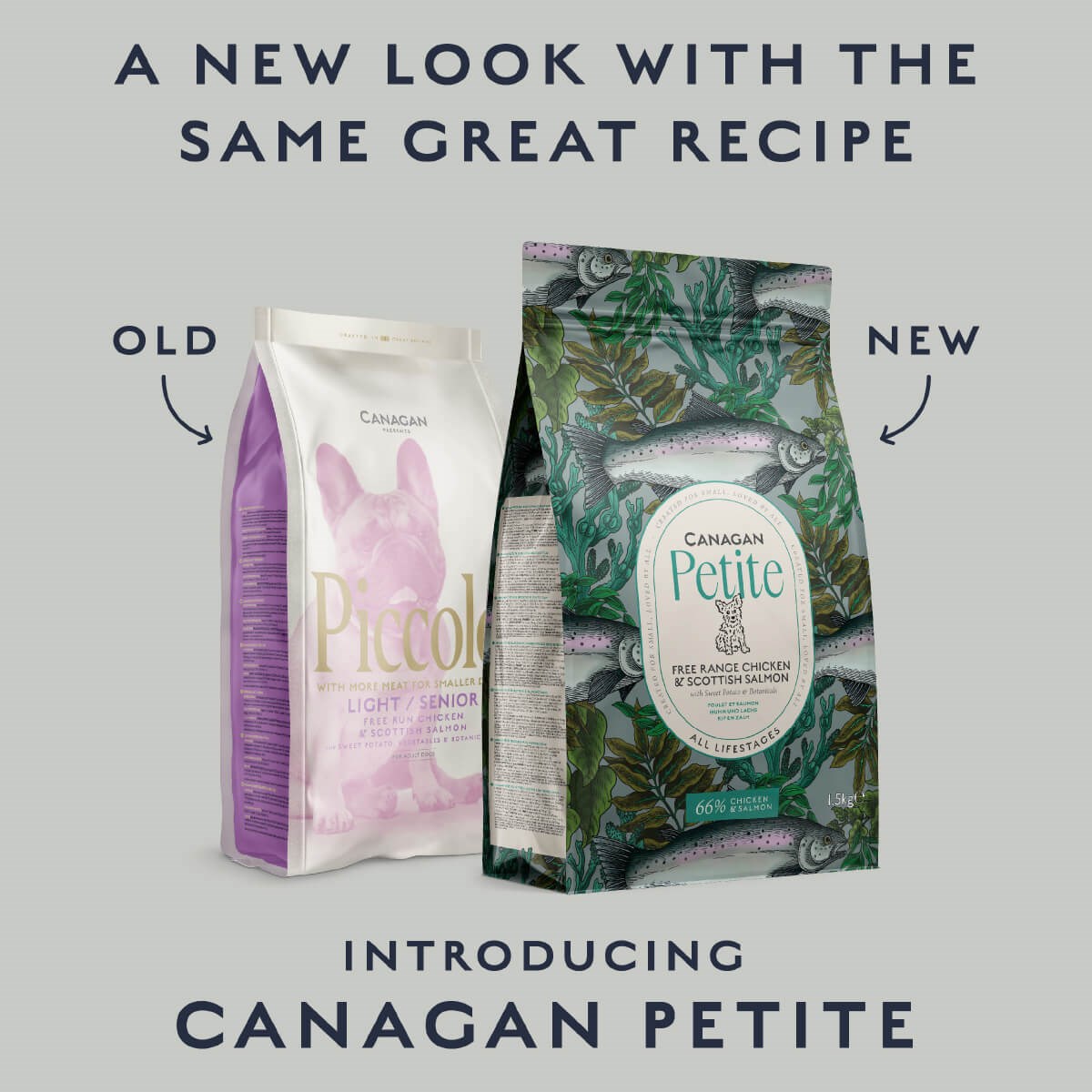 Canagan Petite Chicken & Salmon (formerly Piccolo Light/Senior)