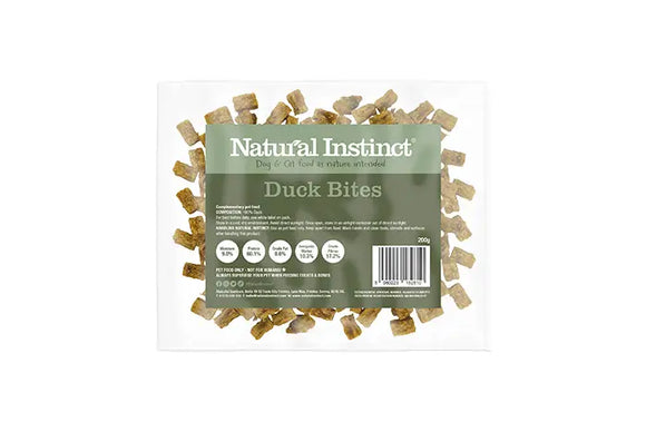 Natural Instinct Duck Bites 200g