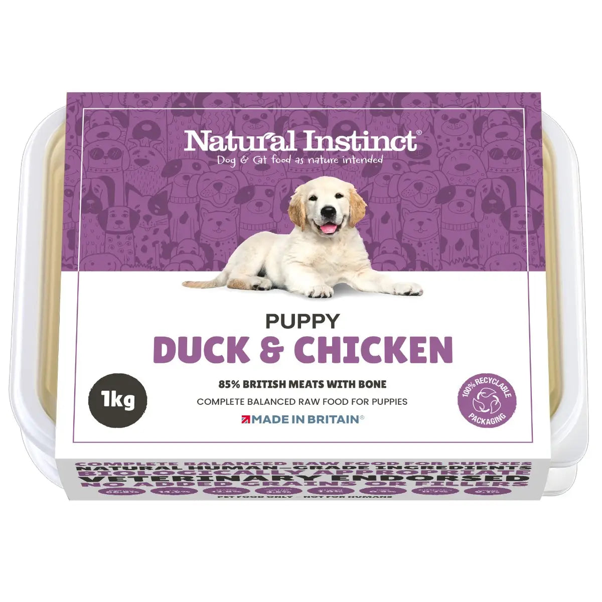Natural Instinct - Puppy Duck & Chicken