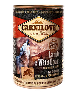 Carnilove Lamb & Wild Boar Wet Dog Food