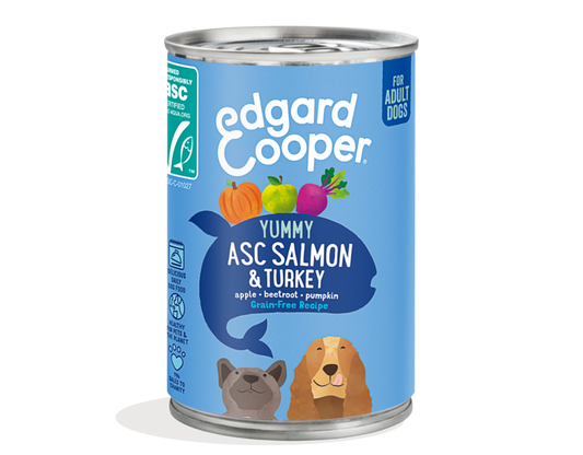 Edgard Cooper ASC Salmon & Turkey Can