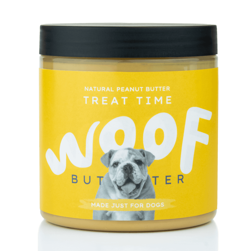 Woof Butter Treat Time - Natural Peanut Butter for Dogs