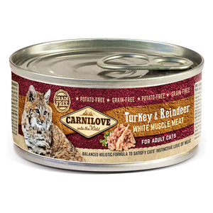 Carnilove Turkey & Reindeer Wet Cat Food