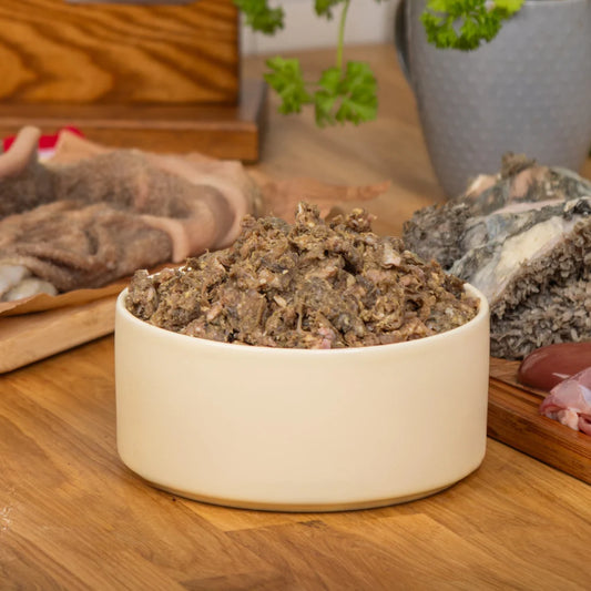 The Dogs Butcher Ox Tripe With Duck 80-10-10 1kg