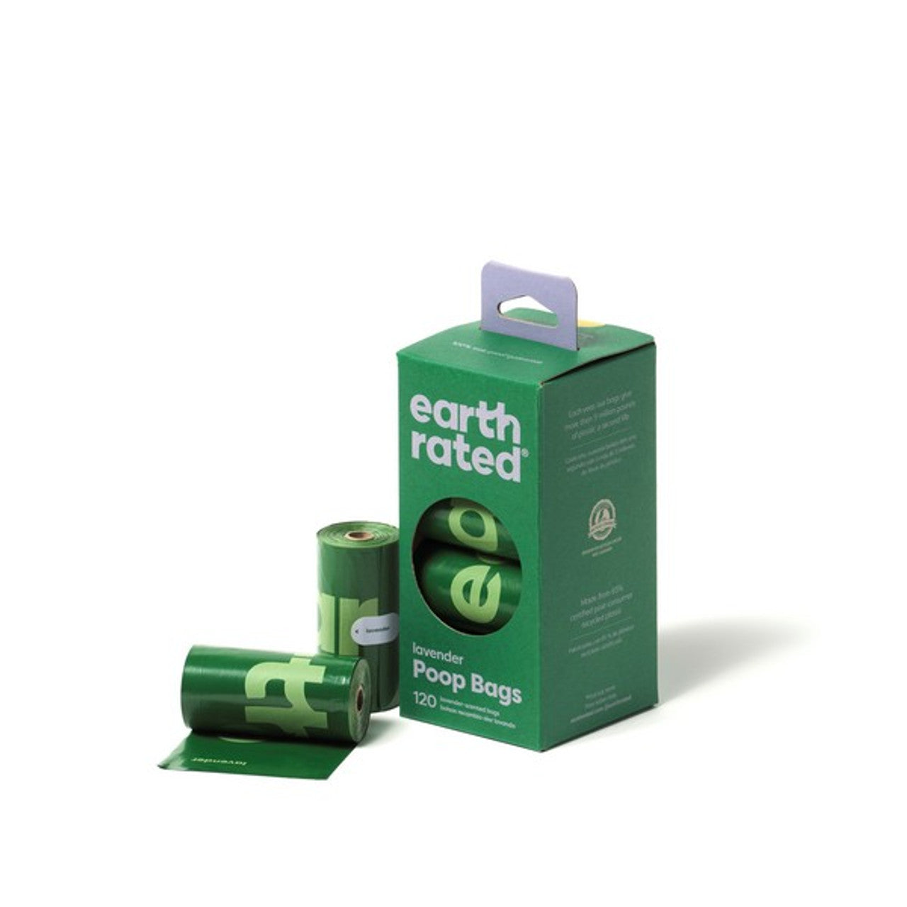 Earth Rated Poop Bags Rolls x8