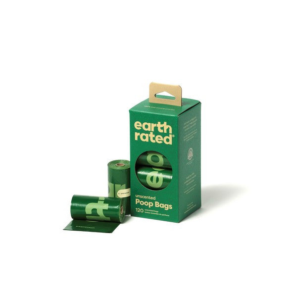 Earth Rated Poop Bags Rolls x8