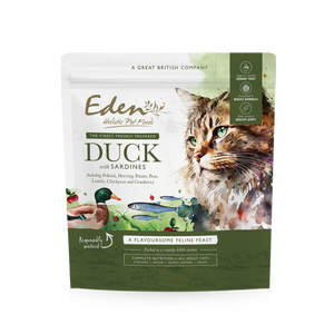 Eden Duck & Sardines For Cats 1.5kg