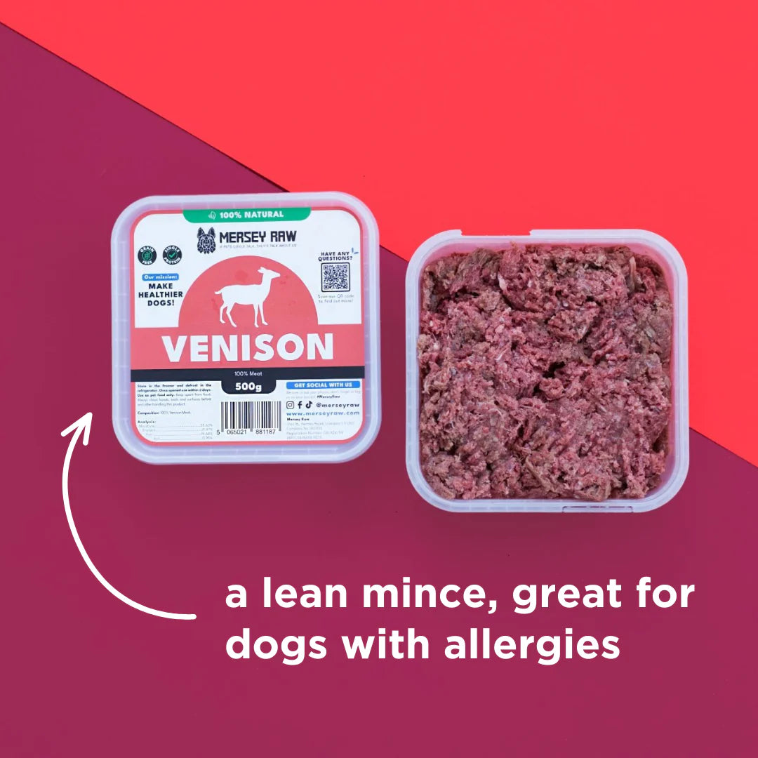 Mersey Raw Venison 500g