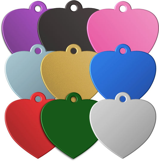 VIP Tag Standard Heart Large