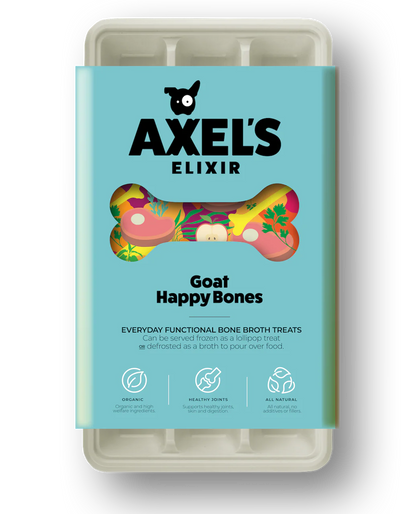 Axel's Elixir Goat Happy Bones Bone Broth (Pack Of 12)