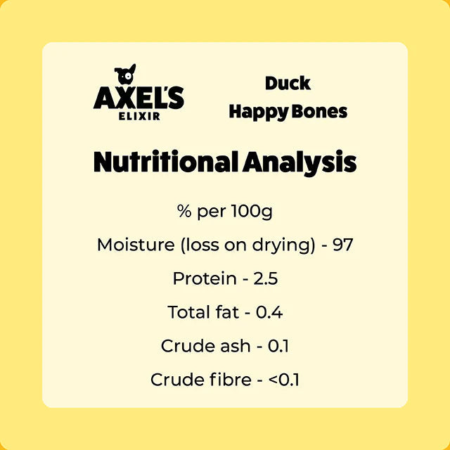 Axel's Elixir Duck Happy Bones Bone Broth (Pack Of 12)