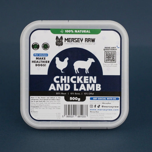 Mersey Raw Chicken & Lamb
