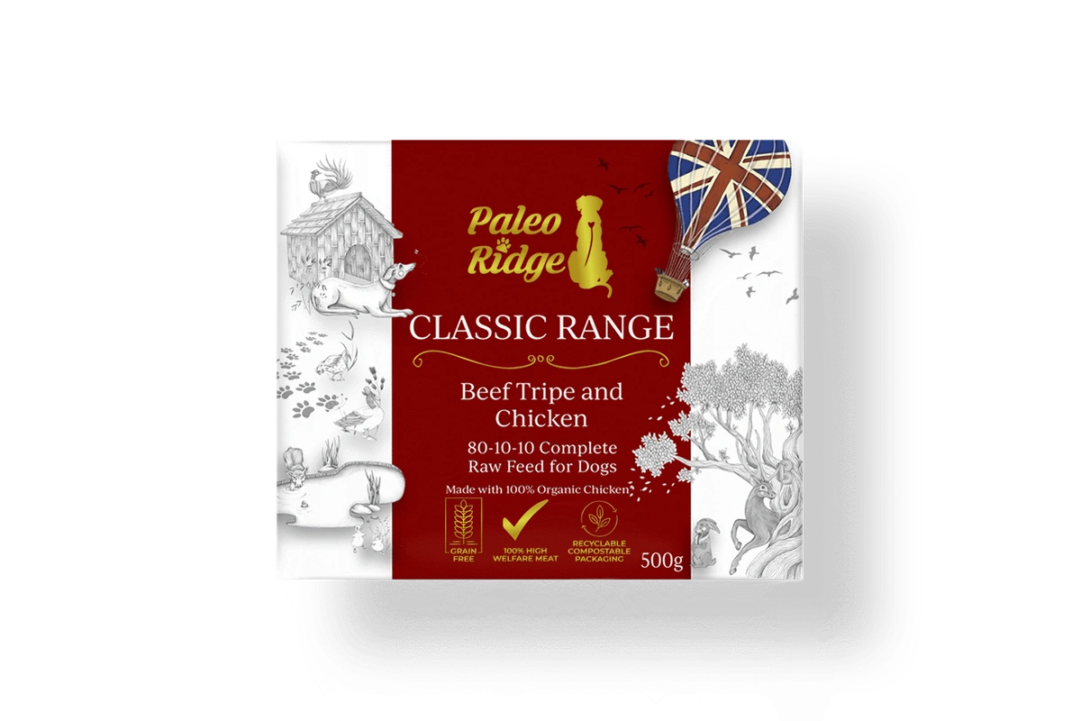 Paleo Ridge Classic Beef Tripe & Chicken 500g