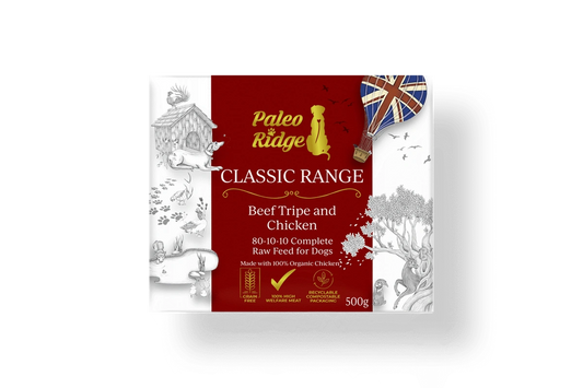 Paleo Ridge Classic Beef Tripe & Chicken 500g
