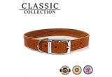 Ancol Leather Collars Size 7 (50-59cm)