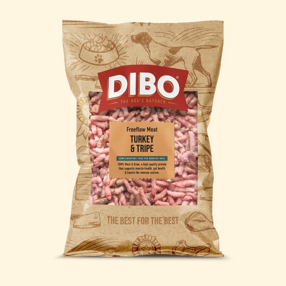 DIBO Freeflow Turkey & Tripe 1kg