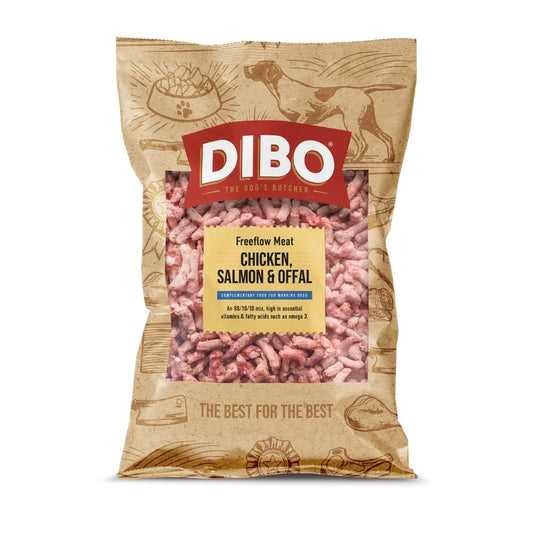 DIBO Freeflow Chicken Salmon & Pork Offal 1kg