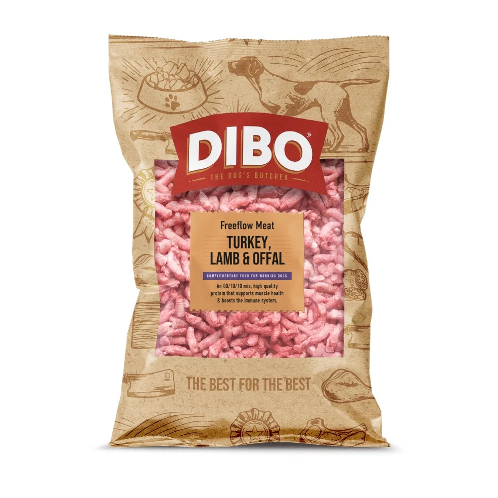 DIBO Freeflow Turkey Lamb & Offal 1kg