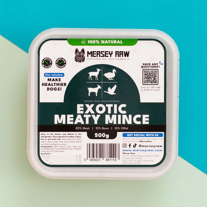 Mersey Raw Exotic Meaty Mince