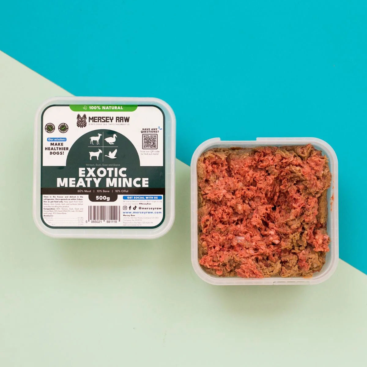 Mersey Raw Exotic Meaty Mince