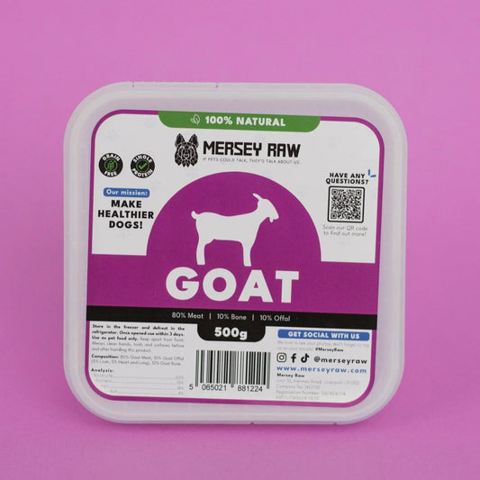 Mersey Raw Goat 500g