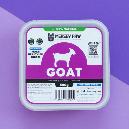 Mersey Raw Goat 500g