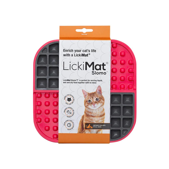 LickiMat Slomo Cat Pink