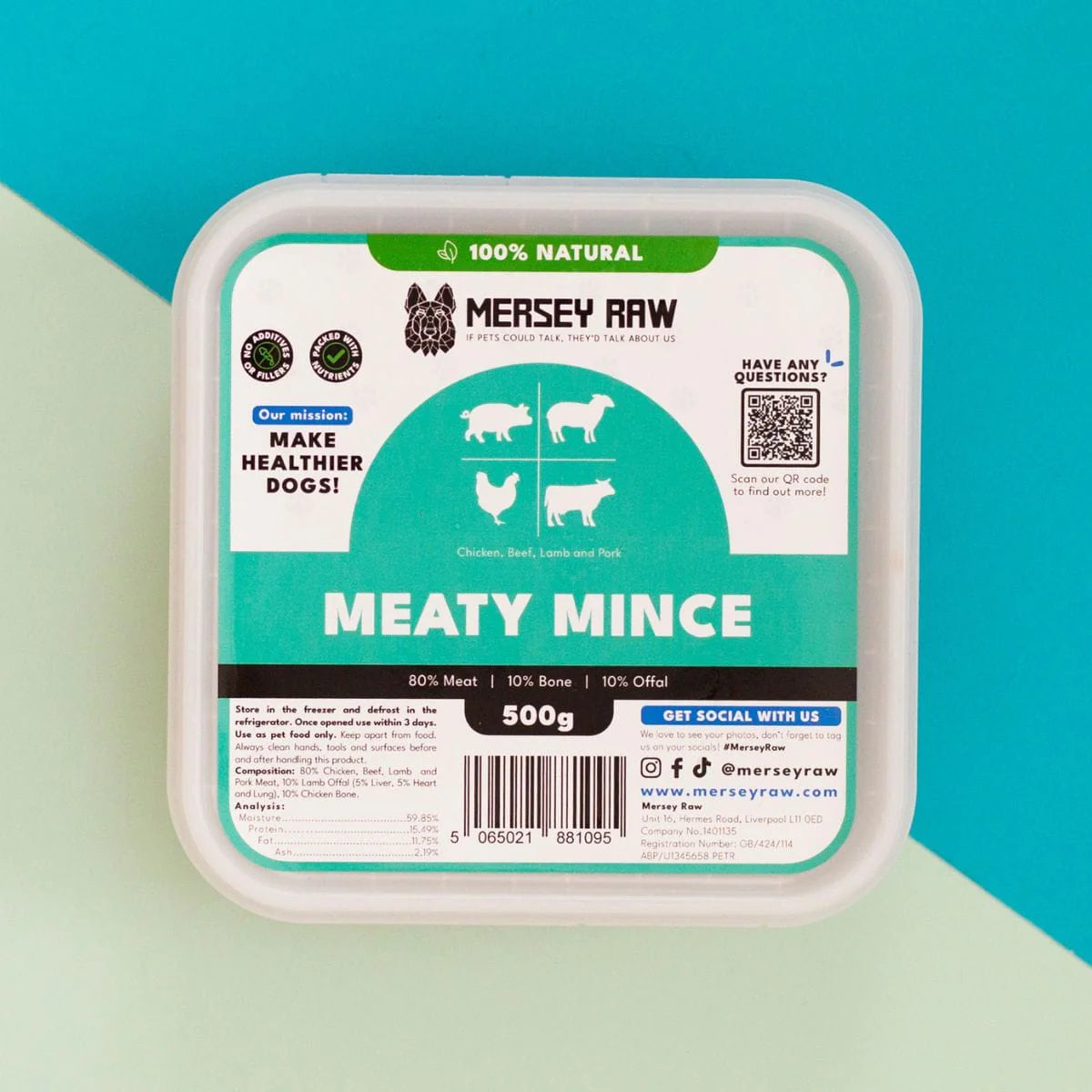 Mersey Raw Meaty Mince