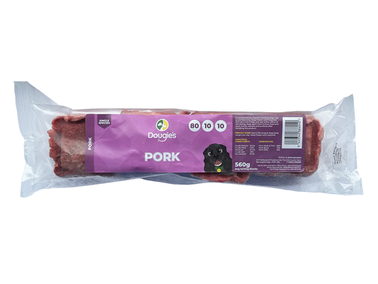 Dougies Pork Single Species 560g (4 x 140g)