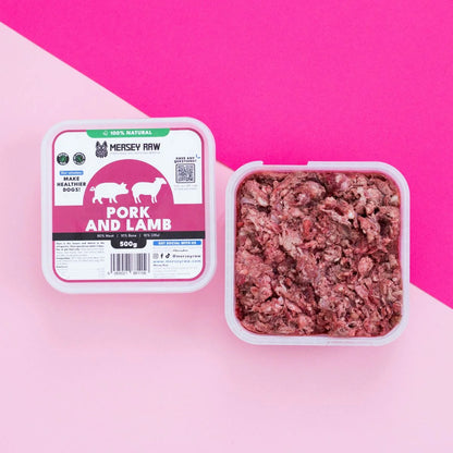 Mersey Raw Pork & Lamb 500g