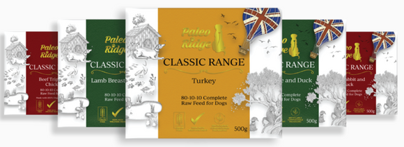 Paleo Ridge Classic Beef Rabbit & Duck 500g