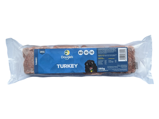 Dougies Turkey Single Species 560g (4 x 140g)