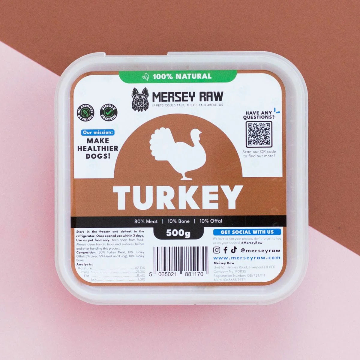 Mersey Raw Turkey