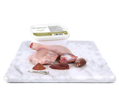Purrform Kitten - Chicken and Ground Bone with Chicken Liver, Heart & Gizzard 450g