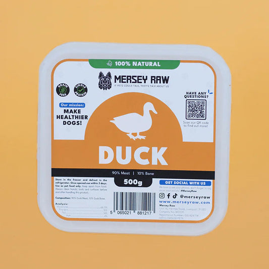 Mersey Raw Duck 500g