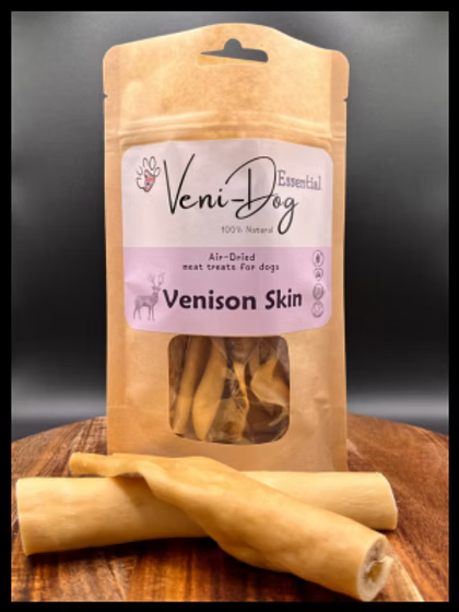 Veni-Dog Venison Skin 100g