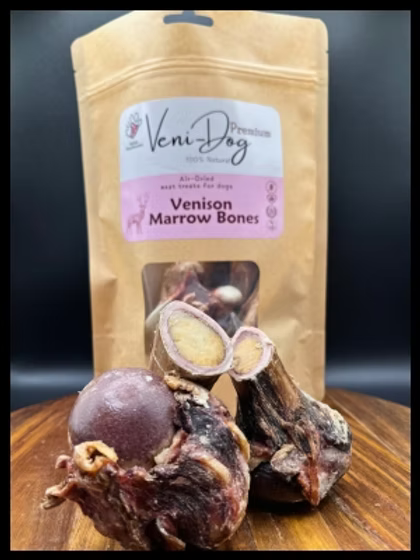 Veni-Dog Venison Marrow Bones (pack of 2)