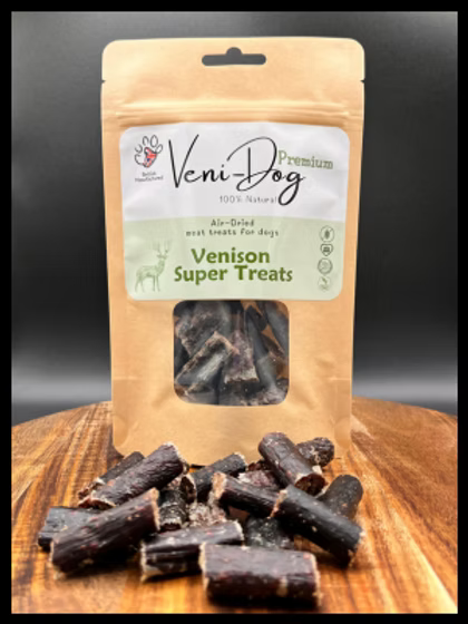 VeniDog Pure Venison Super Treats 75g