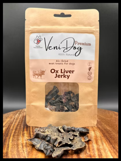 Veni-Dog Ox Liver Jerky 40g
