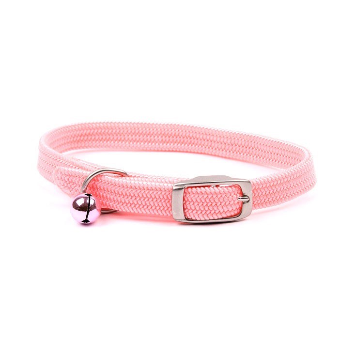Great & Small Plain Pink Cat Collar