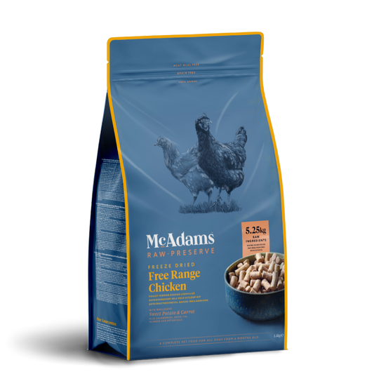 McAdams Freeze Dried Free Range Chicken 400g
