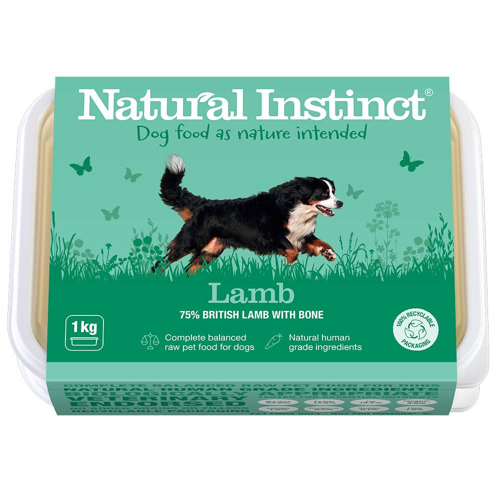 Natural Instinct Raw Natural Lamb 2x250g – Imperial Pets