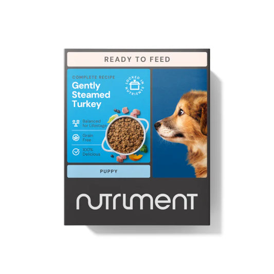 Nutriment Puppy Gently Steamed Turkey 395g
