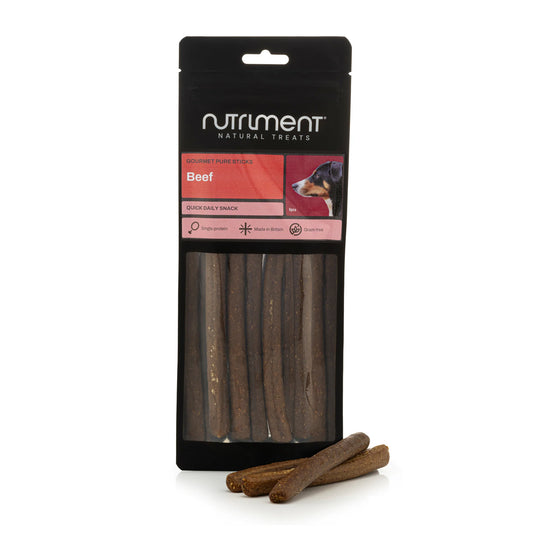 Nutriment Natural Treats Gourmet Pure Beef Sticks (5pcs)